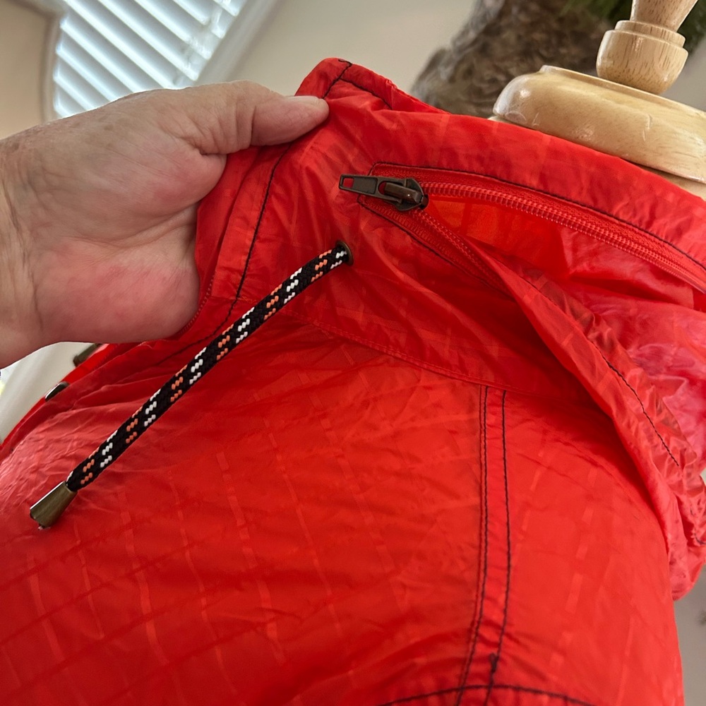 Free People Orange Parachute Windbreaker - Picture 10 of 10